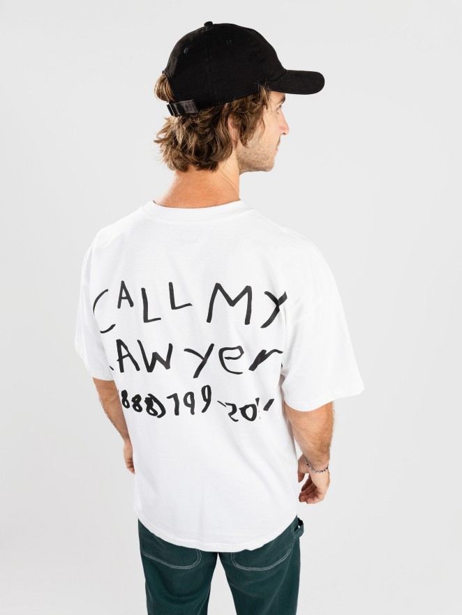 Market Call My Lawyer Hand Drawn T-Shirt