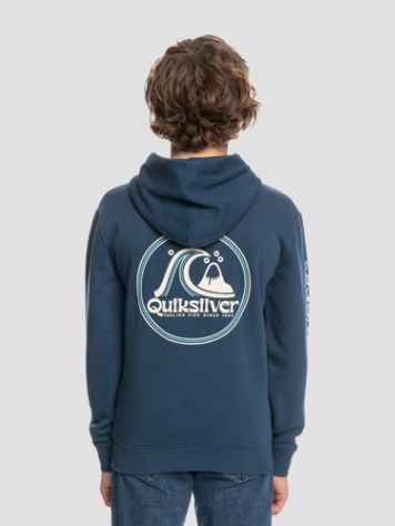 Quiksilver Rolling Circle Pulover s kapuco