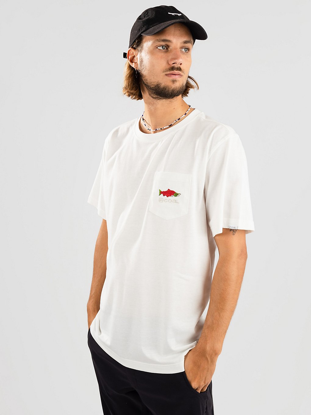Coal Zypher T-Shirt snow white salmon kaufen