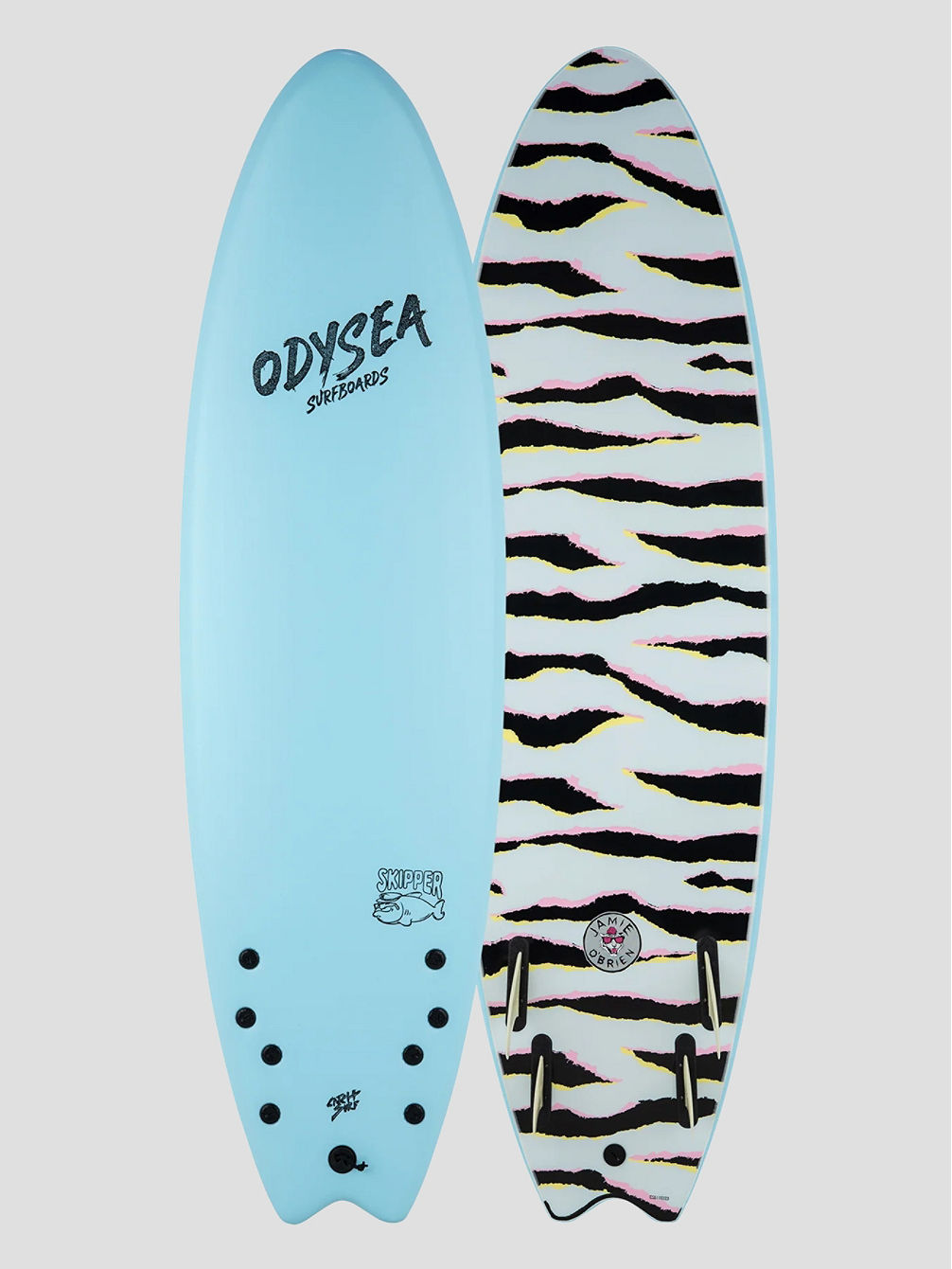 Odysea Skipper Pro Job Quad 6&amp;#039;0 Softtop Planche de surf