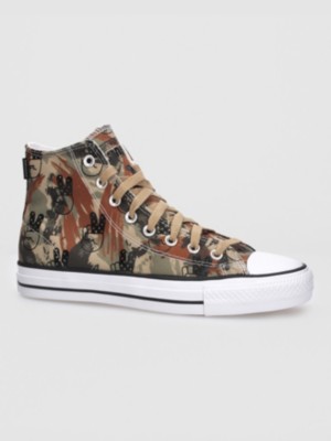 Converse Chuck Taylor All Star Pro Camo Peace Sapatilhas de Skate