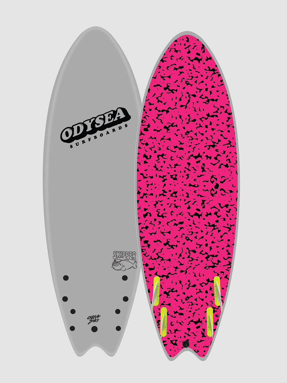 Odysea Skipper Quad 5&amp;#039;6 Softtop Planche de surf