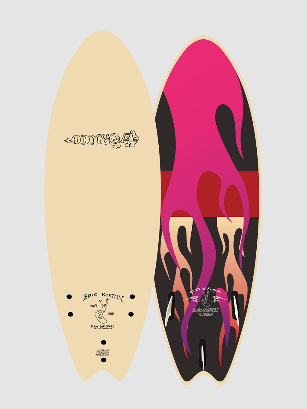 Odysea Skipper Koston X Gonz 6&amp;#039;0 Softtop Planche de Surf