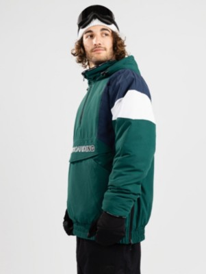Chaqueta Snowboard Hombre Dc Transition Reversible Verde