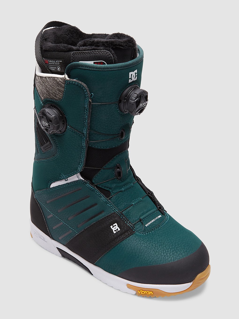 dc judge boa 2023 snowboard boots deep forest