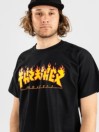 Thrasher Godzilla Flame T-shirt