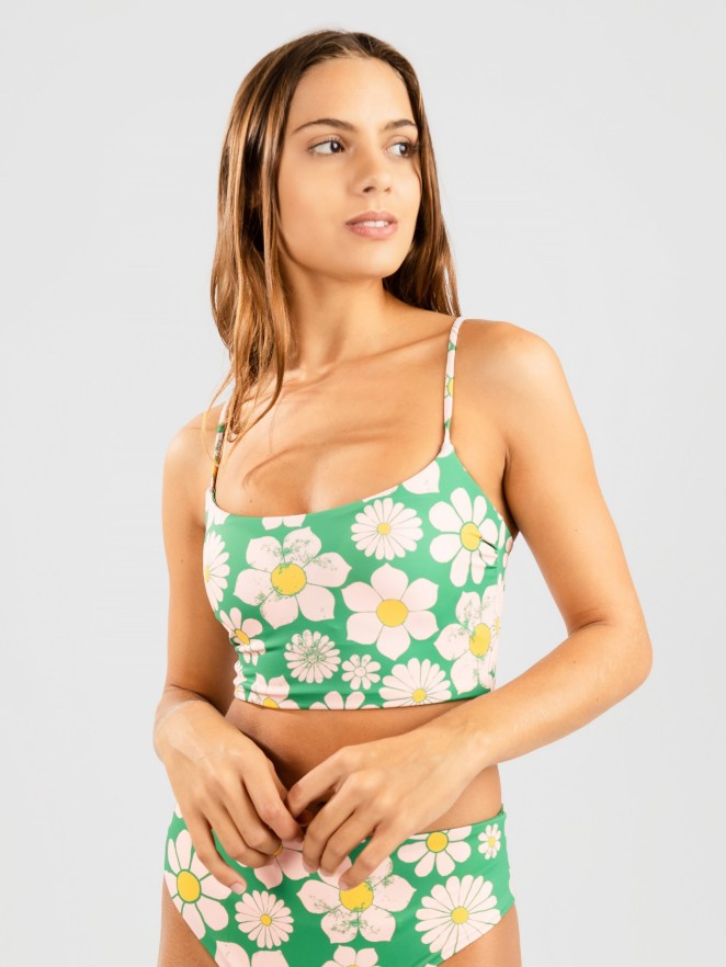 Roxy Pop Surf Revo Tank Bralette Bikini Top
