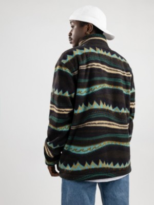 Boundary Mock Neck Fleece Sweater
