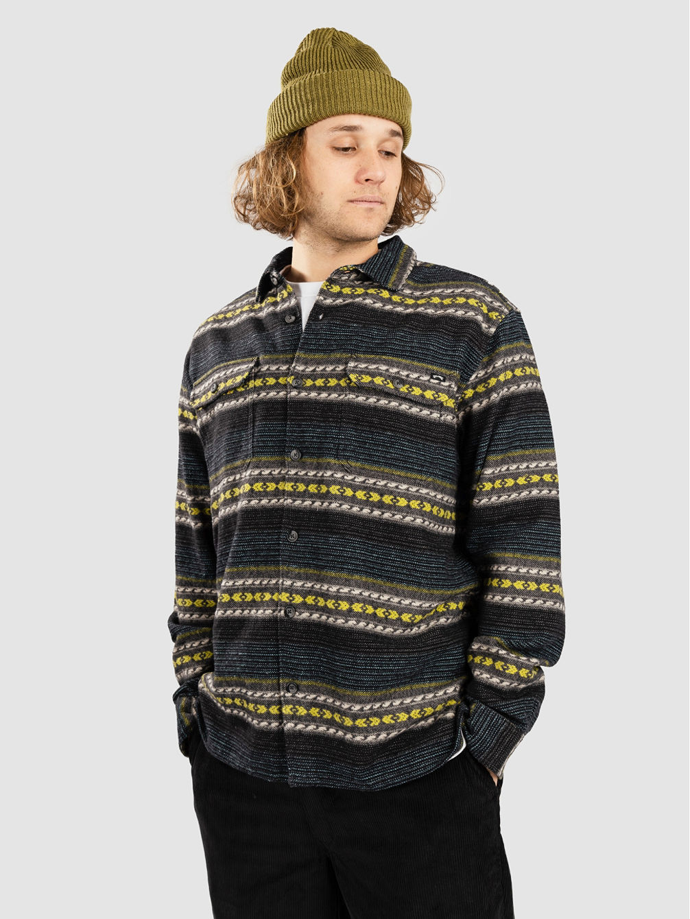 Offshore Jacquard Flannel Tricko