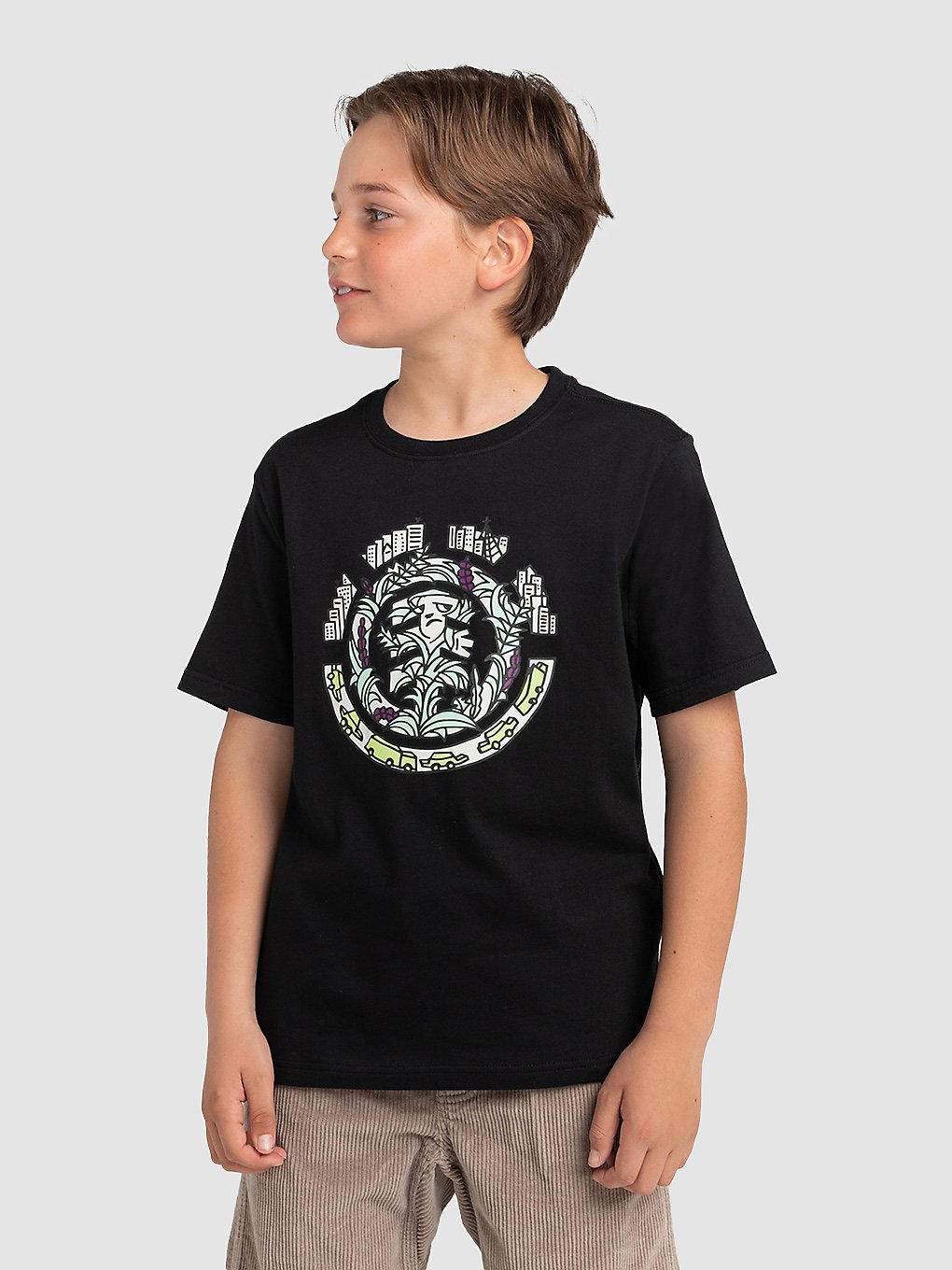 Element In The City Icon T-Shirt flint black kaufen