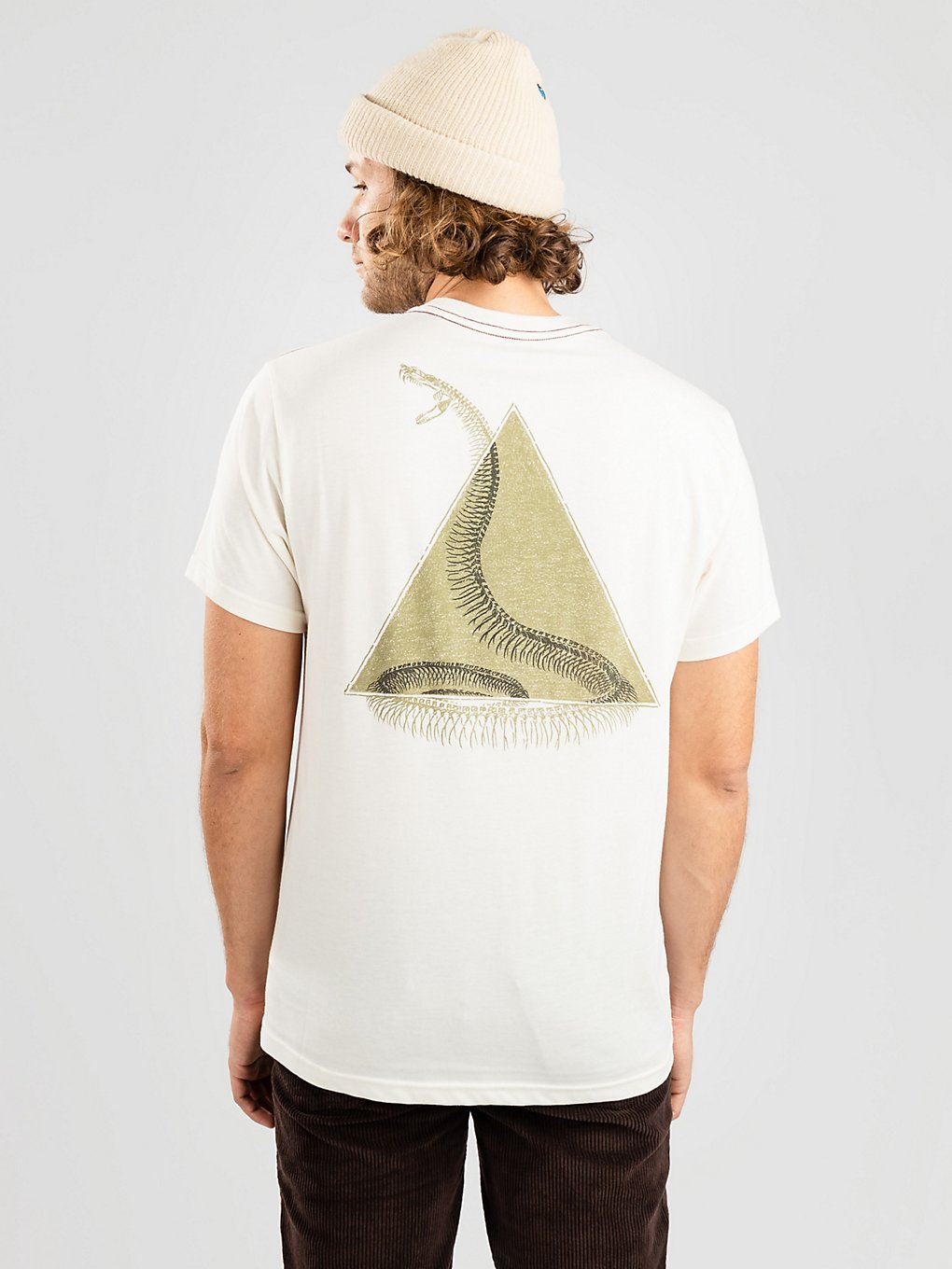 RVCA Shape Of Snakes T-Shirt antique white kaufen