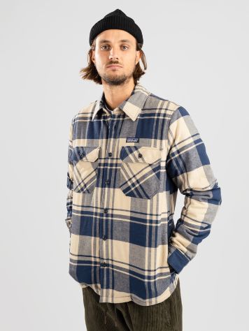 Patagonia Insulated Organic Cottn MW Fjord Flannel Camisa