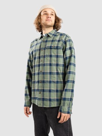 Patagonia Cotton In Conversion Lw Fjord Flannel Camisa
