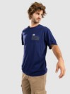 Patagonia Line Logo Ridge Stripe Organic Pocket T-Shirt