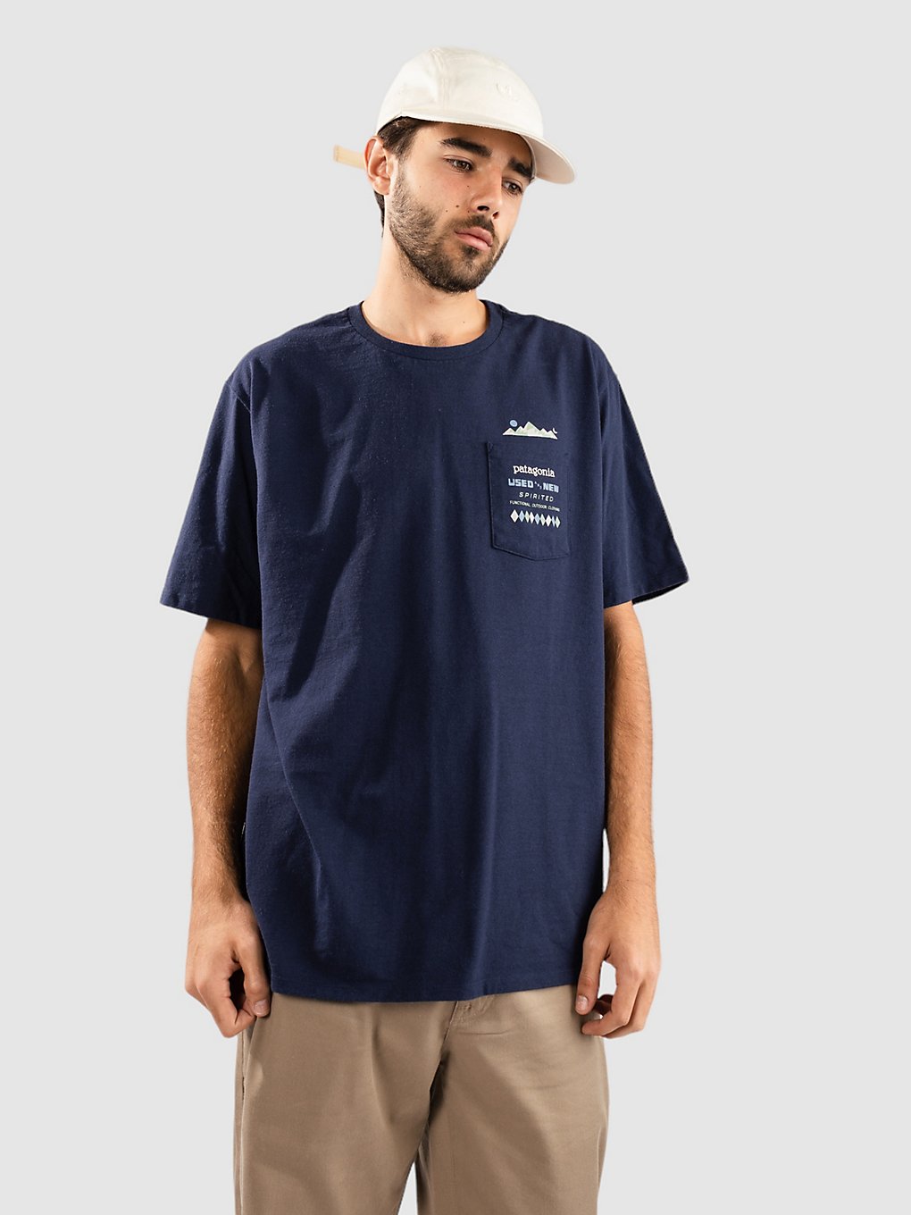 Patagonia Spirited Seasons Pocket Responsibili- T-Shirt new navy kaufen