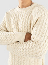 Patagonia Recycled Wool-Blend Cable Knit Crewneck Svetr