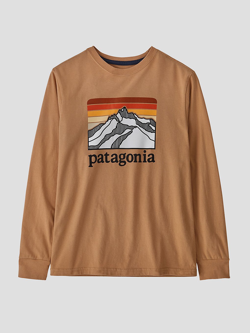 Patagonia Regenerative Organic Certified Kids Longsleeve T-Shirt drk camel kaufen