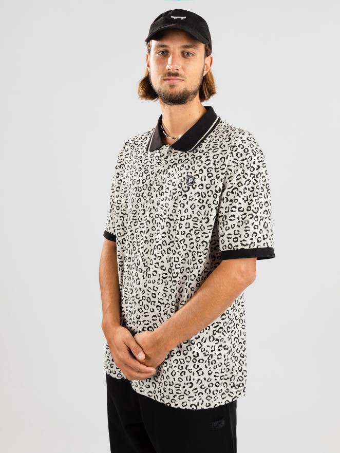 Paterson Animal Print Polo T-Shirt