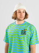 Wavy Stripe Frog T-shirt