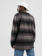 Hombre Stripe Longsleeve T-Shirt Camisa Manga Comprida