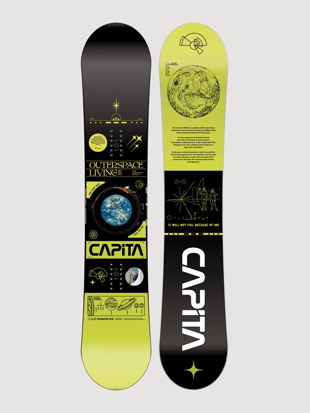 Outerspace Living 152 2023 Snowboard