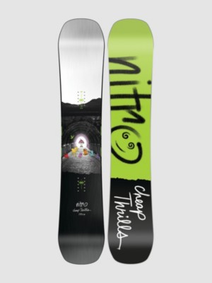 Split krekel Evenement Nitro Cheap Thrills 157W 2023 Snowboard - buy at Blue Tomato