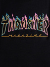 Thrasher Double Flame Neon T-Shirt