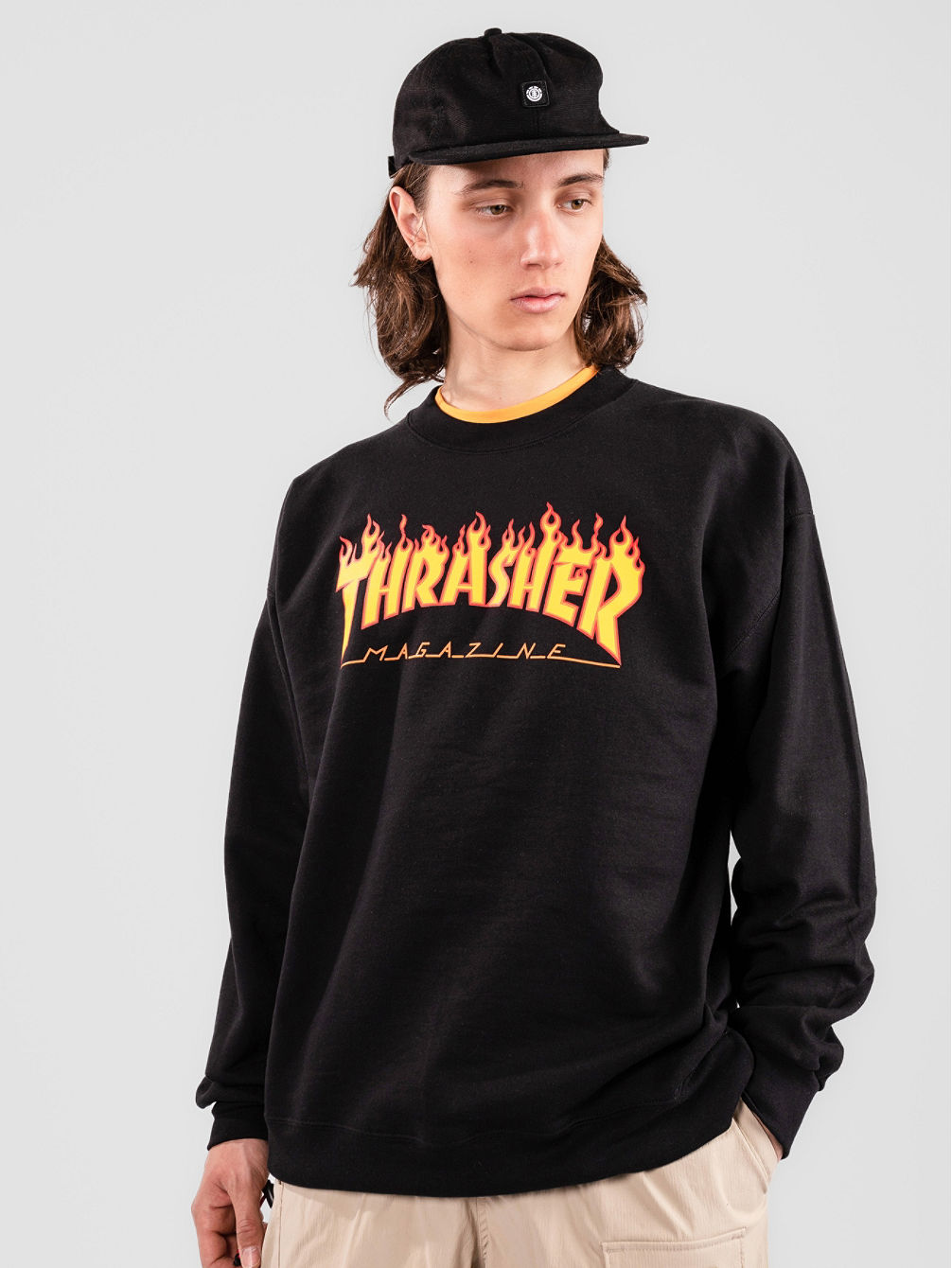 Flame Crewneck Sweater