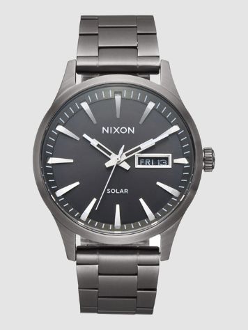Nixon The Sentry Solar Stainless Steel Horloge