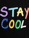 Staycoolnyc Puff Paint Felpa con Cappuccio