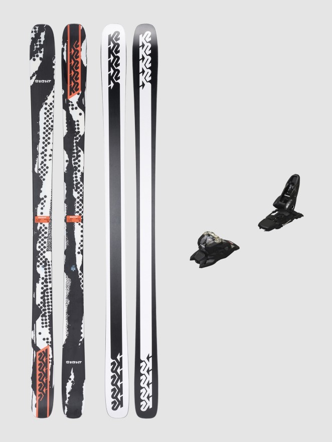 K2 Sight 88mm 149 + Squire 11 2023 Freeski-Set
