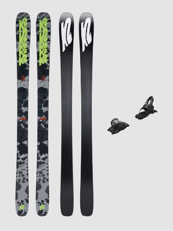 K2 Reckoner 92mm 159 + Squire 10 2023 Ski