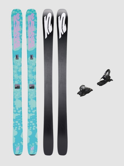 K2 Reckoner 92mm 149 + Squire 10 2023 Ski Set – Buy now | ID-679572