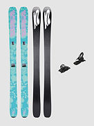 Reckoner 92mm 149 + Squire 10 2023 Conjunto de Skis