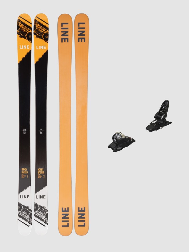 Line Honey Badger 92mm 155 + Squire 11 2023 Ski S