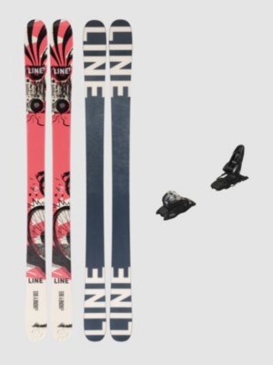 Line Honey Bee 92mm 155 + Squire 11 2023 Freeski-Set