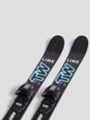 Line Wallisch Shorty 72mm 139 + FDT 7 2023 Set Freeski