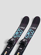 Wallisch Shorty 72mm 139 + FDT 7 2023 Conjunto de Skis