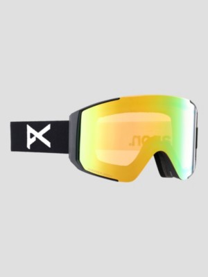 Photos - Ski Goggles ANON Sync Black  Goggle perceive variable green (+Bonus Lens)