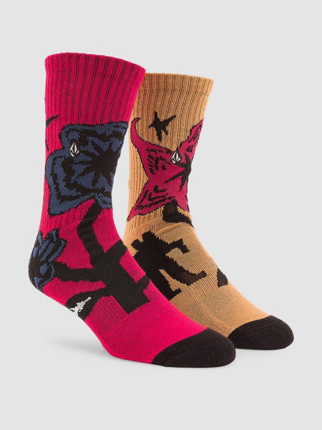 Volcom Fa Bob Mollema 4Pk Socken