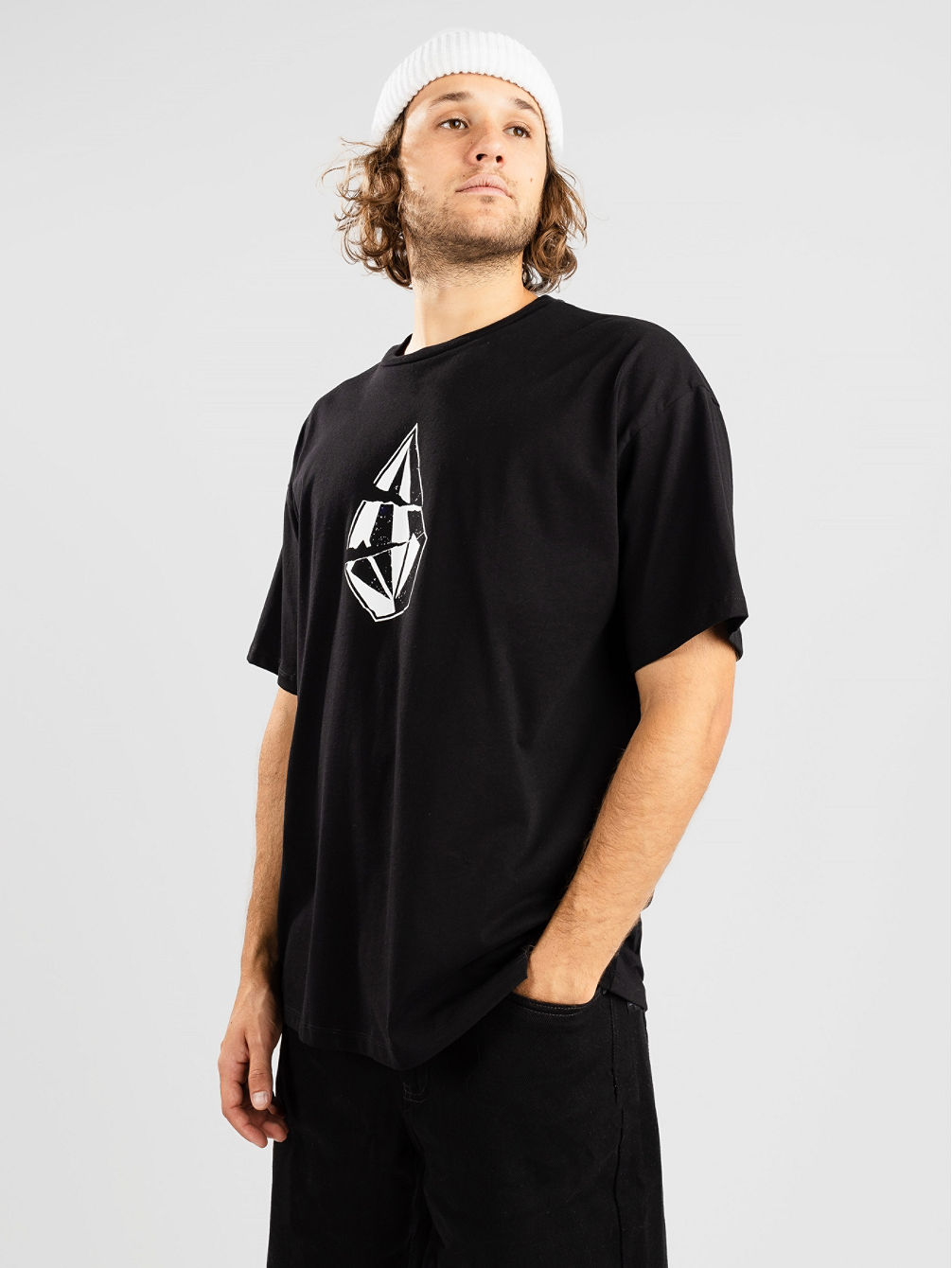 Scratched Stone Loose Fit T-Shirt