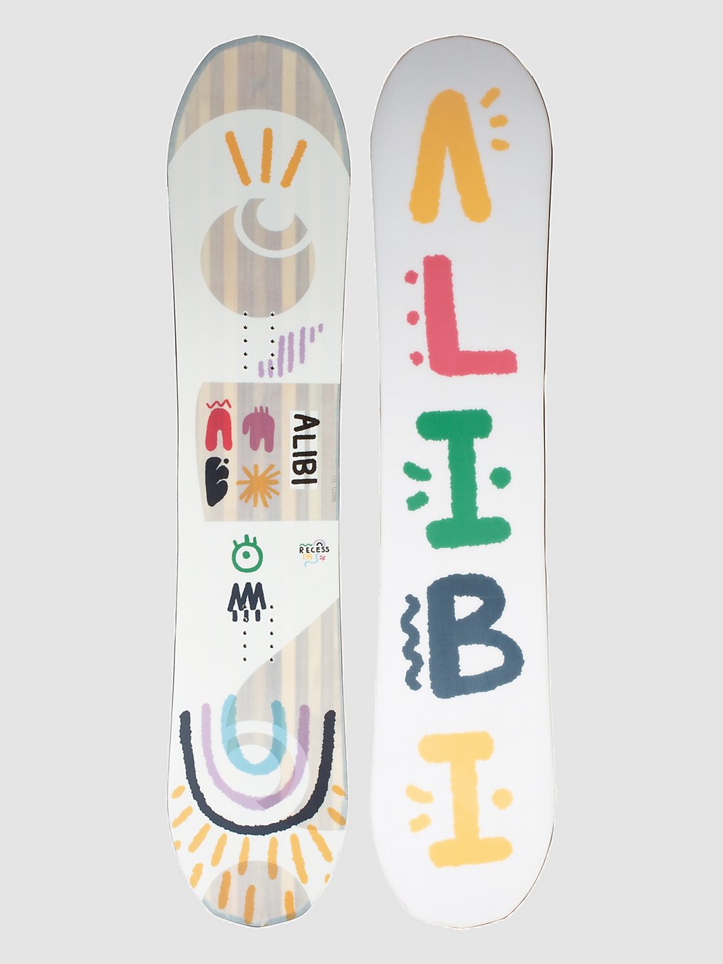 Alibi Snowboards Recess 125 2023 Snowboard uni kaufen