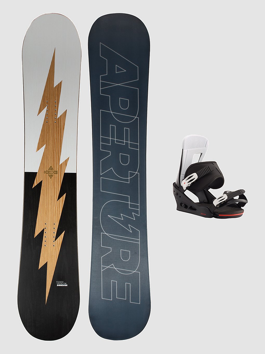 Aperture Shredder 153 + Burton Freestyle M 2023 Snowboard Set uni kaufen