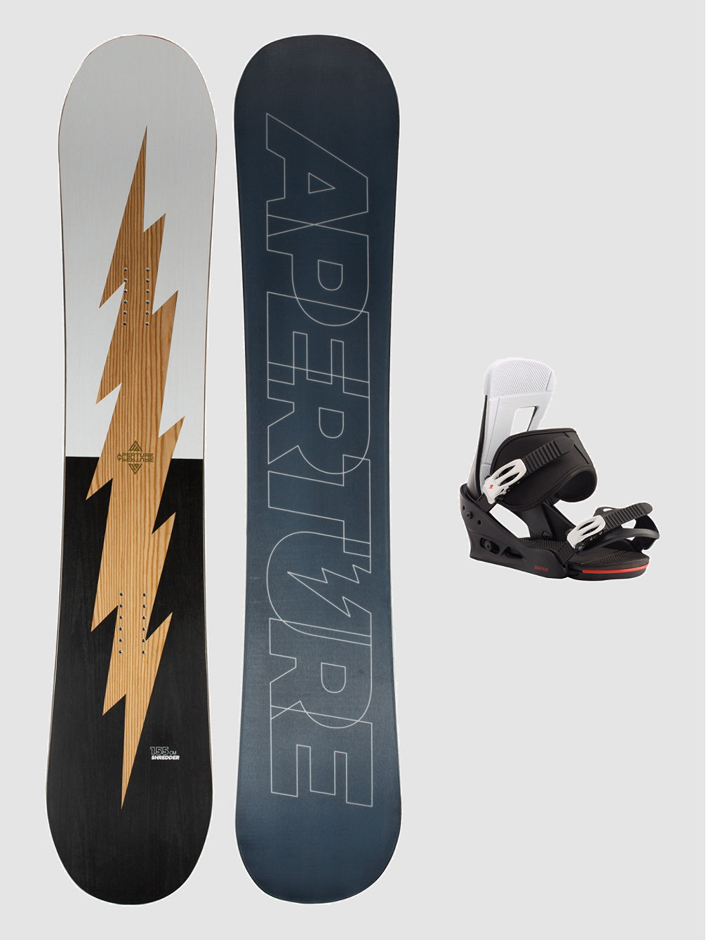Shredder 153 + Burton Freestyle M 2023 Conjunto de Snowboard