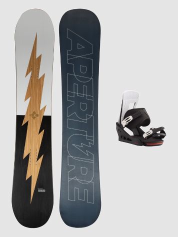 Aperture Shredder 157W + Burton Freestyle L 2023 Snowboard-Set