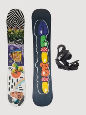 Alibi Snowboards Brain Rain 151 + Burton Citizen M 2023 Snowboards&aelig;t