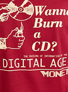 Burned CD T-shirt