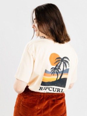 Tropic Sun Crop Camiseta