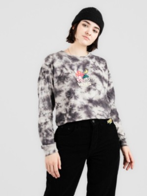 Vans Moon Caps Crop Long Sleeve T-Shirt svart