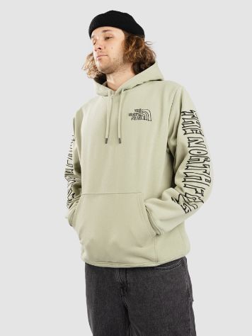 THE NORTH FACE Printed Heavyweight Pullover Mikina s kapuc&iacute;